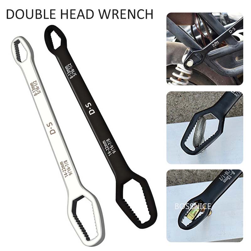 Universal Torx Wrench Hand Tools Adjustable 8-22mm Ratchet Wrenches Spanner For Bicycle Motorcycle Car Repairing HandleTool