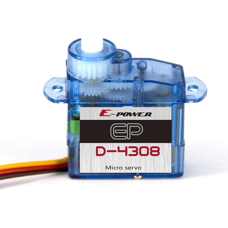 Smart Home Control 4pcs/lot Mini EP 4.3g Micro Analog Servo D-4308 For RC Airplane Helicopter