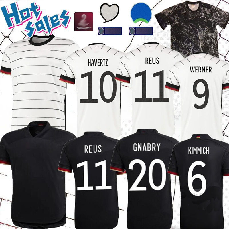 Germany 2021 soccer jersey MULLER HAVERTZ REUS HUMMELS KROOS DRAXLER GOTZE European Cup football shirts uniforms men + kids kits Home kit, Black;yellow
Germany 2021 soccer jersey MULLER HAVERTZ REUS HUMMELS KROOS DRAXLER GOTZE European Cup football shirts uniforms men + kids kits Home kit, Black;yellow