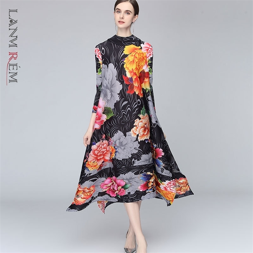 Vintage Pleated Dress For Women Summer Three Quarter Sleeve Loose Casual Flower Printed Dresses Mom Gifts 2D3938 210526, Light blue
Vintage Pleated Dress For Women Summer Three Quarter Sleeve Loose Casual Flower Printed Dresses Mom Gifts 2D3938 210526, Light blue