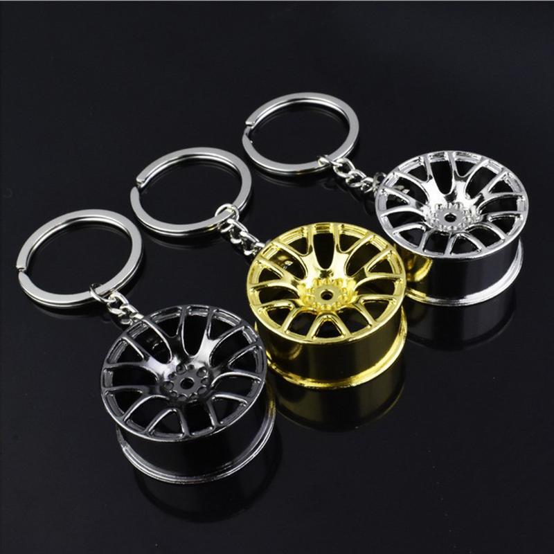 Keychains 1Pcs Universal Wheel Hub Rim Model Man's Keychain Car SUV Auto Truck Alloy Key Chain Keyring Gift Accessories 90*35*17mm
Keychains 1Pcs Universal Wheel Hub Rim Model Man's Keychain Car SUV Auto Truck Alloy Key Chain Keyring Gift Accessories 90*35*17mm