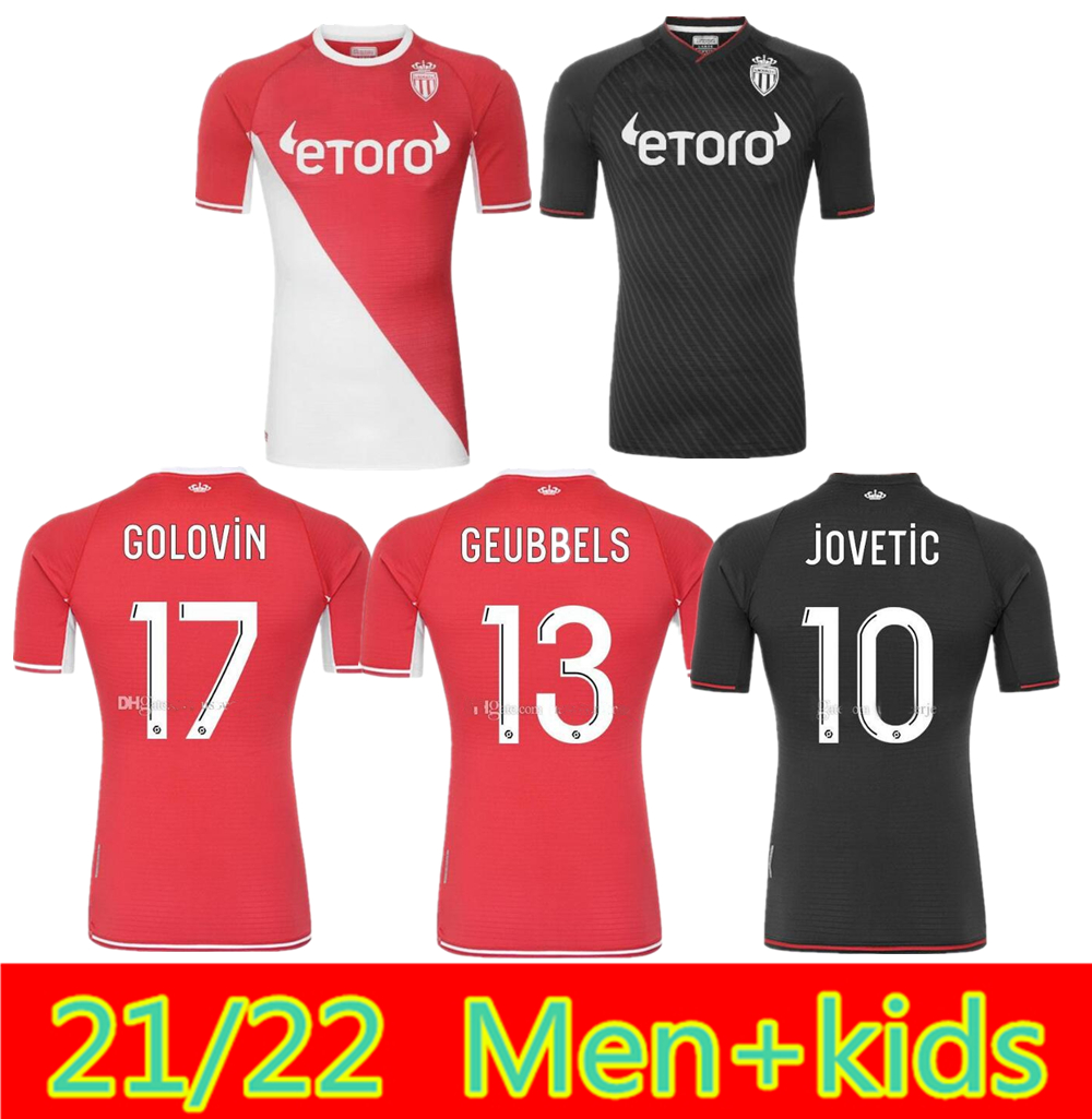 2021 2022 AS MONACO SOCCER JERSEYS Volland JOVETIC maillots de foot Collector 21 22 B.BADIASHILE BEN YEDDER GELSON FABREAGS GOLOVIN men kids FOOTBALL SHIRT
2021 2022 AS MONACO SOCCER JERSEYS Volland JOVETIC maillots de foot Collector 21 22 B.BADIASHILE BEN YEDDER GELSON FABREAGS GOLOVIN men kids FOOTBALL SHIRT