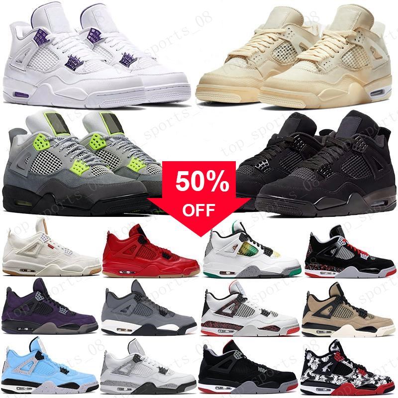 New Black Cat 2021 4 4s Jumpman Basketball Shoes Bred Neon Wings Encore Cactus Jack White Cement Mens Stylist Sneakers Trainers Us 7 -13
New Black Cat 2021 4 4s Jumpman Basketball Shoes Bred Neon Wings Encore Cactus Jack White Cement Mens Stylist Sneakers Trainers Us 7 -13