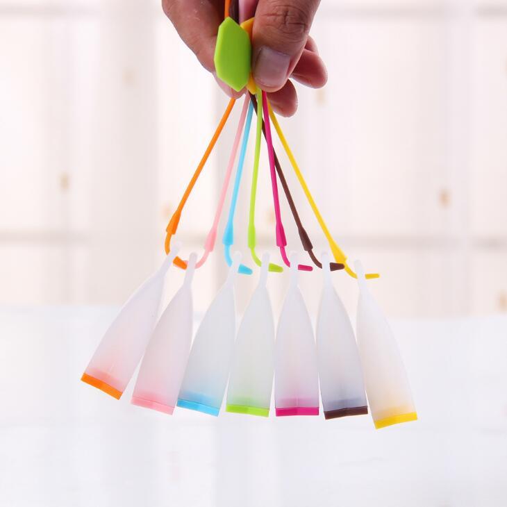Tea Bag Silicone Infuser Tools Leaf Strainer Loose Herbal Spice Filter Diffuser Coffee EEB6127 Free shipping