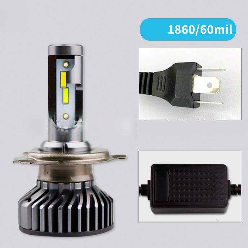 Y2/F2 Car LED Headlight 6000K White 3500K Yellow Light Auto Modified Lamp H7 H3 H4 9005 9006 H13 9007 Bulb Waterproof LIghts