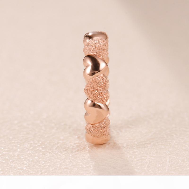 18K Rose gold plated Matte Brilliance Heart Band Ring High quality Retail Box 925 Sterling Silver Women Wedding Gift Rings sets
18K Rose gold plated Matte Brilliance Heart Band Ring High quality Retail Box 925 Sterling Silver Women Wedding Gift Rings sets