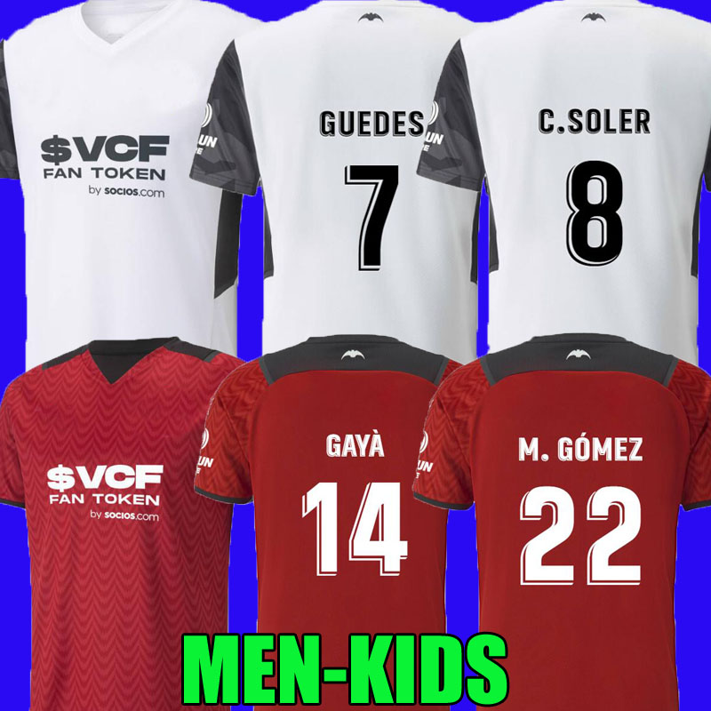 21 22 Valencia Soccer Jerseys C.SOLER home away 2021 2022 camisetas de fútbo G.PAULISTA GUEDES OLIVA GAYA MANU VALLEJO Football Shirt M.GOMEZ WASS Mens Kids Kit top
21 22 Valencia Soccer Jerseys C.SOLER home away 2021 2022 camisetas de fútbo G.PAULISTA GUEDES OLIVA GAYA MANU VALLEJO Football Shirt M.GOMEZ WASS Mens Kids Kit top