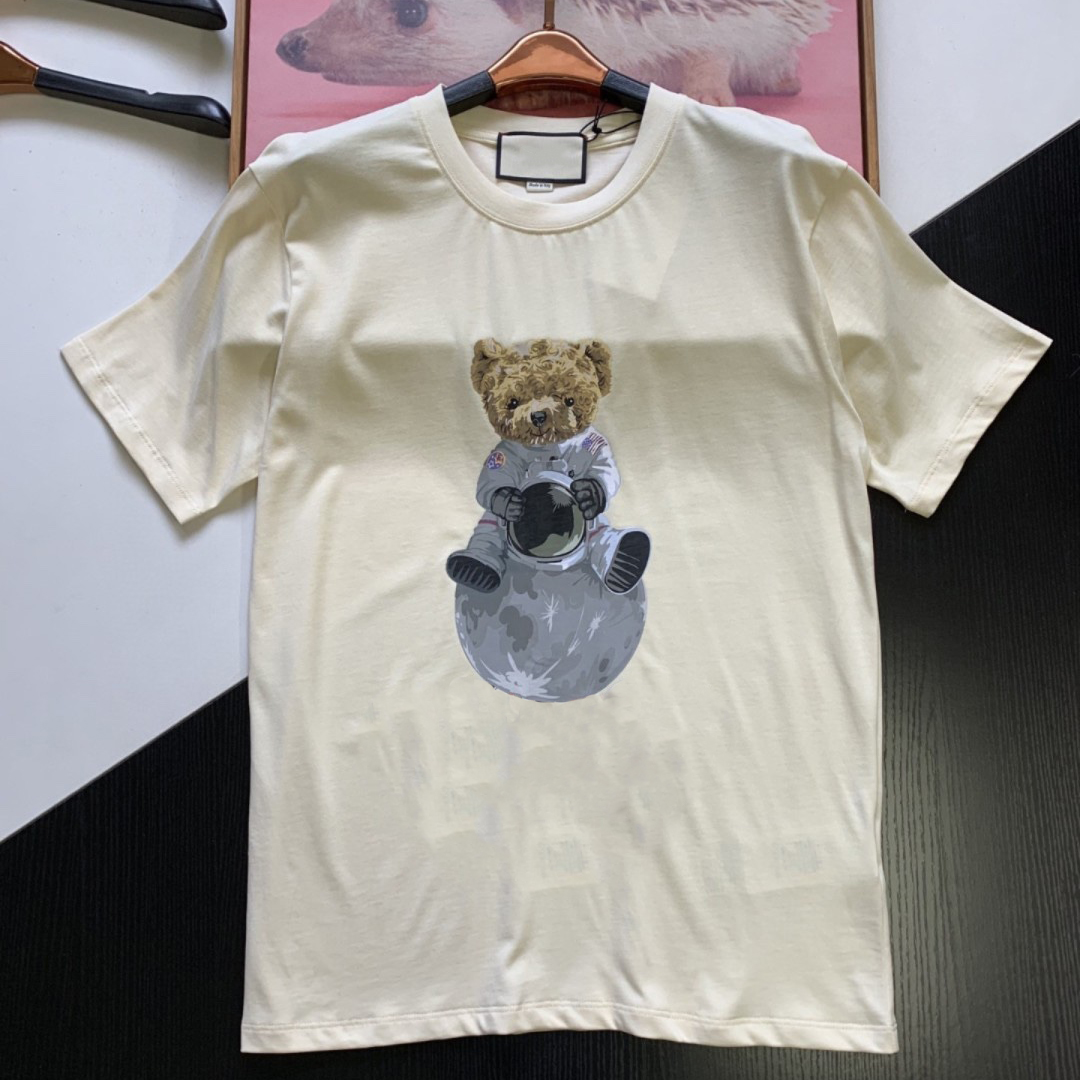 Men's T-Shirts Cute Bear Toy In Astronaut Costume Sitting On The Moon 3D Printing Cotton Tee Tops Summer Short-sleeved Round Neck Men T-shir -4XL, White
Men's T-Shirts Cute Bear Toy In Astronaut Costume Sitting On The Moon 3D Printing Cotton Tee Tops Summer Short-sleeved Round Neck Men T-shir -4XL, White