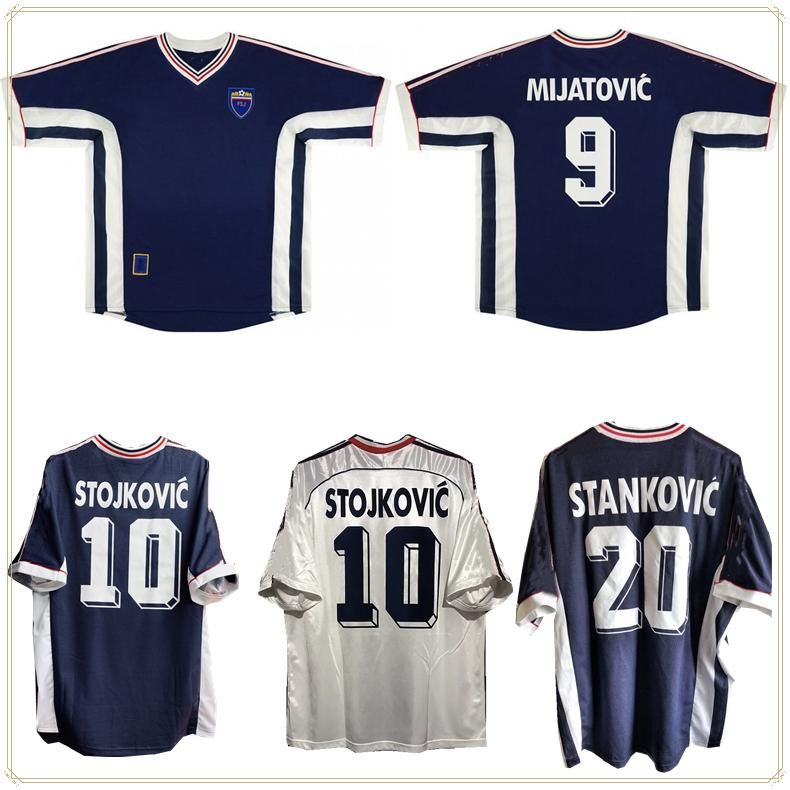 RETRO 1998 Yugoslavia soccer jersey Mijatovic Mihajlovic Stankovic Jugovic Stojkovic SAVICEVIC vintage classic football shirt calcio, Home jersey
RETRO 1998 Yugoslavia soccer jersey Mijatovic Mihajlovic Stankovic Jugovic Stojkovic SAVICEVIC vintage classic football shirt calcio, Home jersey