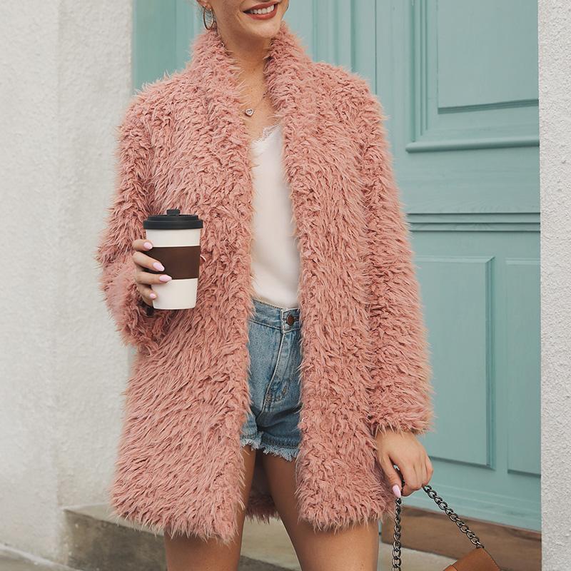 Women's Fur & Faux Women Coat Winter Warm Overcoat Long Jacket Outerwear Slim Hairy Streetwear Plush Teddy Coats Luxury Fake, Black
Women's Fur & Faux Women Coat Winter Warm Overcoat Long Jacket Outerwear Slim Hairy Streetwear Plush Teddy Coats Luxury Fake, Black