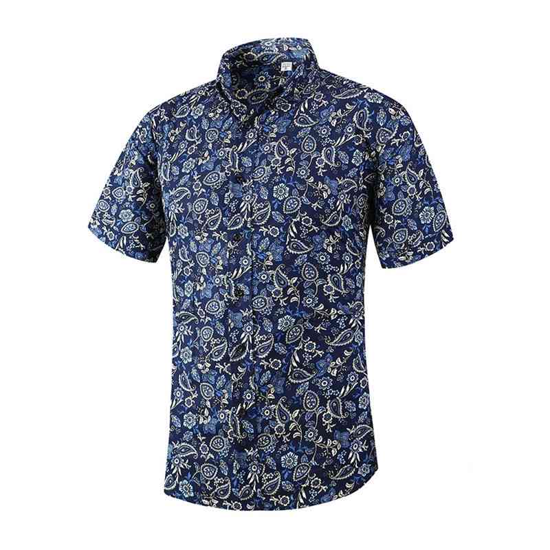men's short sleeve large hawaiian shirt summer beach flower printed men's shirt, White;black
men's short sleeve large hawaiian shirt summer beach flower printed men's shirt, White;black