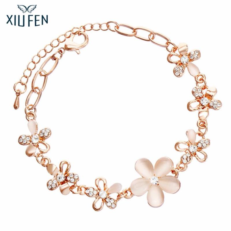 Link, Chain XIUFEN Women Fashion Elegant Flowers Bracelet Concise Exquisite Hand
Link, Chain XIUFEN Women Fashion Elegant Flowers Bracelet Concise Exquisite Hand