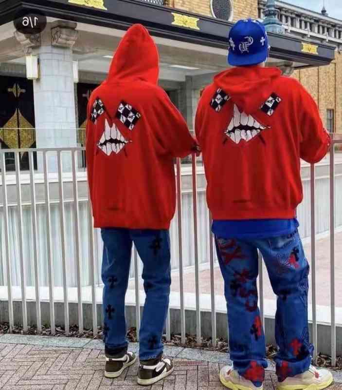 Chromes Heart Hoodie Correct Version of Mattyboy Graffiti Red Mouth Limited Sweater for Men and Women622O, Black
Chromes Heart Hoodie Correct Version of Mattyboy Graffiti Red Mouth Limited Sweater for Men and Women622O, Black