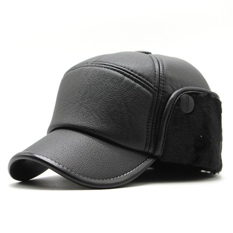 Berets Winter PU Lei Feng Hat Outdoor Cold Warm Plus Velvet Padded Ear Protection Cotton Leather, Black
Berets Winter PU Lei Feng Hat Outdoor Cold Warm Plus Velvet Padded Ear Protection Cotton Leather, Black