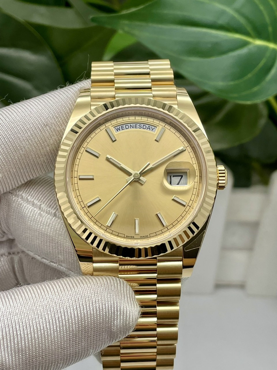 SBB Factory 40mm Shopkeeper recommend high quality watch 228238 18k Gold Champagne Dial Automatic Men's gift, Make waterproof
SBB Factory 40mm Shopkeeper recommend high quality watch 228238 18k Gold Champagne Dial Automatic Men's gift, Make waterproof
