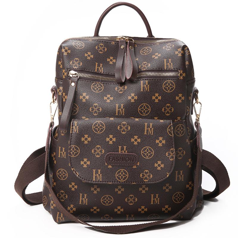 Fashion Women Backpack Purse Casual Racksack Brown Beige School Shoulder Bag For College Girls Brand Travel Backpacks Mochila Style, Brown backpacks
Fashion Women Backpack Purse Casual Racksack Brown Beige School Shoulder Bag For College Girls Brand Travel Backpacks Mochila Style, Brown backpacks