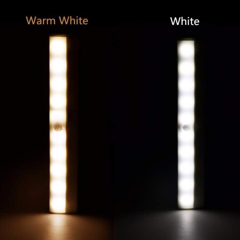 Night Lights 10 LEDs Light Motion Sensor Wireless 4* Batteries Cabinet LED Lamp For Kitchen Wardrobe Stair
Night Lights 10 LEDs Light Motion Sensor Wireless 4* Batteries Cabinet LED Lamp For Kitchen Wardrobe Stair