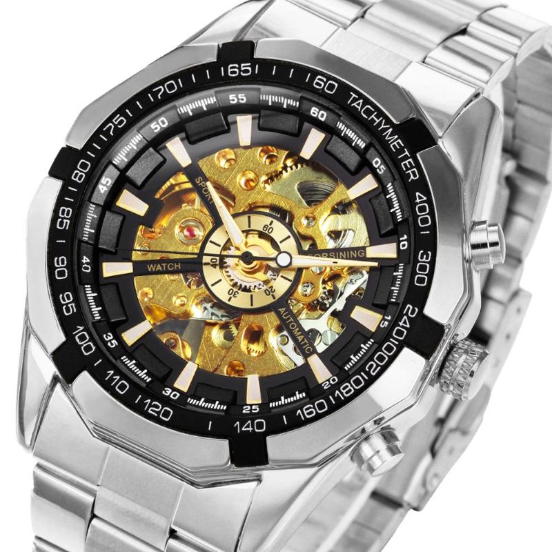 Automatic Watch For Men 2021 Luxury Mechanical Man Watches Top Brand Design Silver Transparent Stainless Steel Relogio Masculino Wristwatche, Black
Automatic Watch For Men 2021 Luxury Mechanical Man Watches Top Brand Design Silver Transparent Stainless Steel Relogio Masculino Wristwatche, Black
