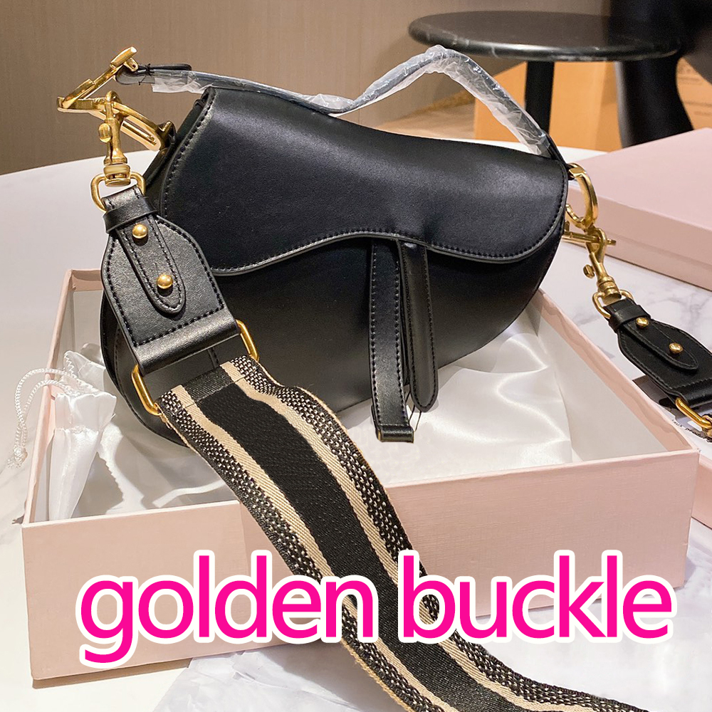 Top quality Designers bag Women handbags Fashion Leather Saddle Pochette female Crossbody handbag Totes shoulder Phone Vintage bags Purse Golden Buckle with Box, A6
Top quality Designers bag Women handbags Fashion Leather Saddle Pochette female Crossbody handbag Totes shoulder Phone Vintage bags Purse Golden Buckle with Box, A6