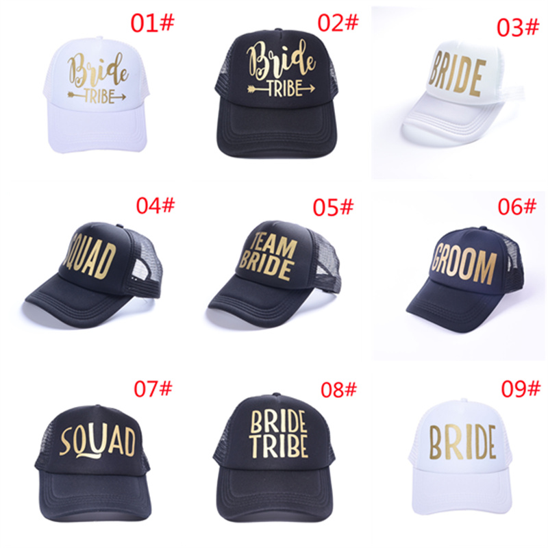 BRIDE TRIBE mesh hat Baseball hats with sunshade letters Fashion Accessories peaked Caps meshs ventilation hood, 01#
BRIDE TRIBE mesh hat Baseball hats with sunshade letters Fashion Accessories peaked Caps meshs ventilation hood, 01#
