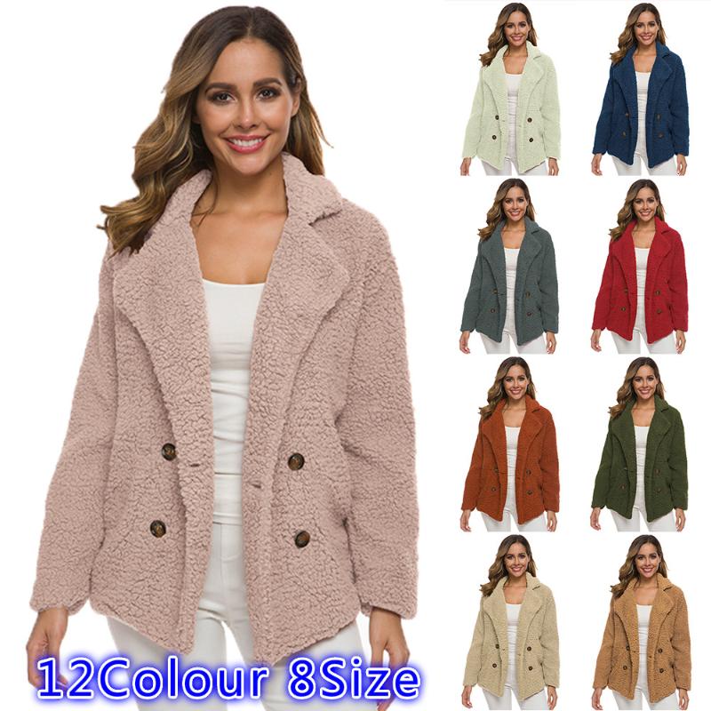 Women's Fur & Faux Female Autumn Winter Imitation Lamb Cashmere Sweater Loose Coat Velvet Thickening Clothing Plus Size, Black
Women's Fur & Faux Female Autumn Winter Imitation Lamb Cashmere Sweater Loose Coat Velvet Thickening Clothing Plus Size, Black