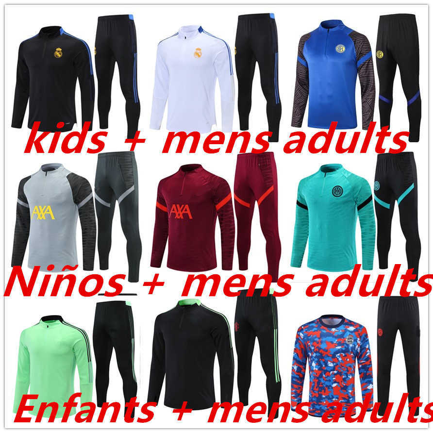 2122 Inter milan soccer jersey tracksuit training suit Real Madrid 2022 kids men adults football jerseys chandal futbol tuta jogging
2122 Inter milan soccer jersey tracksuit training suit Real Madrid 2022 kids men adults football jerseys chandal futbol tuta jogging