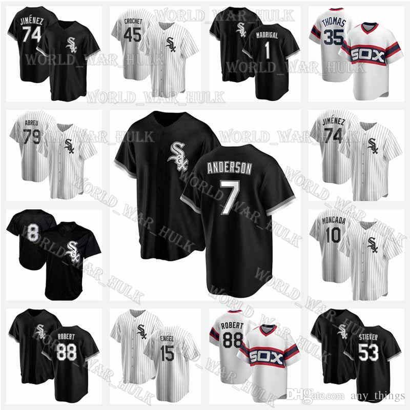 2020 Luis Robert Lucas Giolito Yasmani Grandal Tim Anderson Abreu Eloy Jimenez Michael Kopech Yoan Moncada Bo Jackson Keuchel Jersey, Blue;black
2020 Luis Robert Lucas Giolito Yasmani Grandal Tim Anderson Abreu Eloy Jimenez Michael Kopech Yoan Moncada Bo Jackson Keuchel Jersey, Blue;black