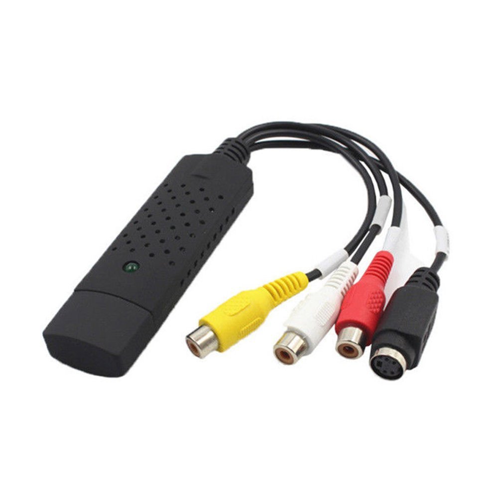 Vhs To Digital File Converter Express Usb 2.0 Video Grabber Audio Av Computer