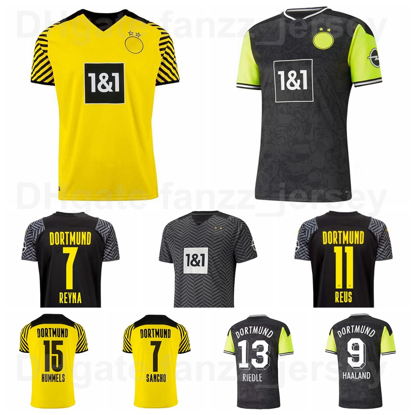 Borussia Dortmund 2021 2022 Soccer 10 HAZARD Jersey 9 HAALAND 19 BRANDT 6 DELANEY 13 GUERREIRO 38 BURKI 18 MOUKOKO 11 REUS Football Shirt Ki, Black;yellow
Borussia Dortmund 2021 2022 Soccer 10 HAZARD Jersey 9 HAALAND 19 BRANDT 6 DELANEY 13 GUERREIRO 38 BURKI 18 MOUKOKO 11 REUS Football Shirt Ki, Black;yellow