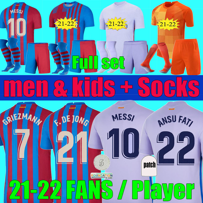 fans Player version 2021 2022 GRIEZMANN MESSI Kun Aguero soccer jerseys MEMPHIS men kids kits 20 21 22 ANSU FATI F.DE JONG BARCA goalkeeper football shirt set uniform, Fans 21/22 home shirt
fans Player version 2021 2022 GRIEZMANN MESSI Kun Aguero soccer jerseys MEMPHIS men kids kits 20 21 22 ANSU FATI F.DE JONG BARCA goalkeeper football shirt set uniform, Fans 21/22 home shirt