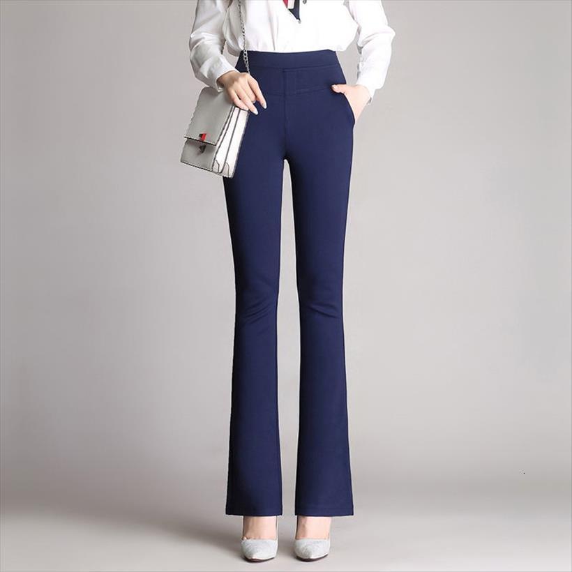 office flare trousers spring autumn womens pant casual high waist stretch bell bottom pants black plus size s 4xl elastic, Black;white
office flare trousers spring autumn womens pant casual high waist stretch bell bottom pants black plus size s 4xl elastic, Black;white