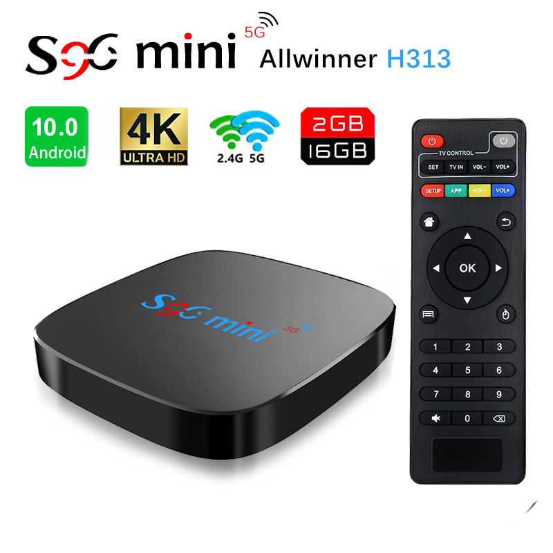 S96 MINI Android 10.0 TV Box H313 2.4G 5G WiFi Build 2GB 16GB 4K Set Top Boxes P X96 X96Q
S96 MINI Android 10.0 TV Box H313 2.4G 5G WiFi Build 2GB 16GB 4K Set Top Boxes P X96 X96Q