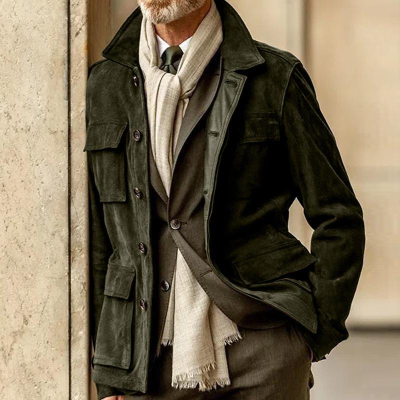 Men's Jackets Fashion Long Sleeve Turn-down Collar Mens Fall Winter Buttoned Men Vintage Outerwear Solid Color Casual Warm Suede Coats, Black;brown
Men's Jackets Fashion Long Sleeve Turn-down Collar Mens Fall Winter Buttoned Men Vintage Outerwear Solid Color Casual Warm Suede Coats, Black;brown