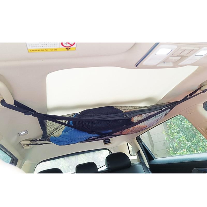 Car Organizer U90C Ceiling Cargo Net Pocket Keep Your Organised Easy To Use For Most Vehicles Long Trip Storage Interior Accessories
Car Organizer U90C Ceiling Cargo Net Pocket Keep Your Organised Easy To Use For Most Vehicles Long Trip Storage Interior Accessories