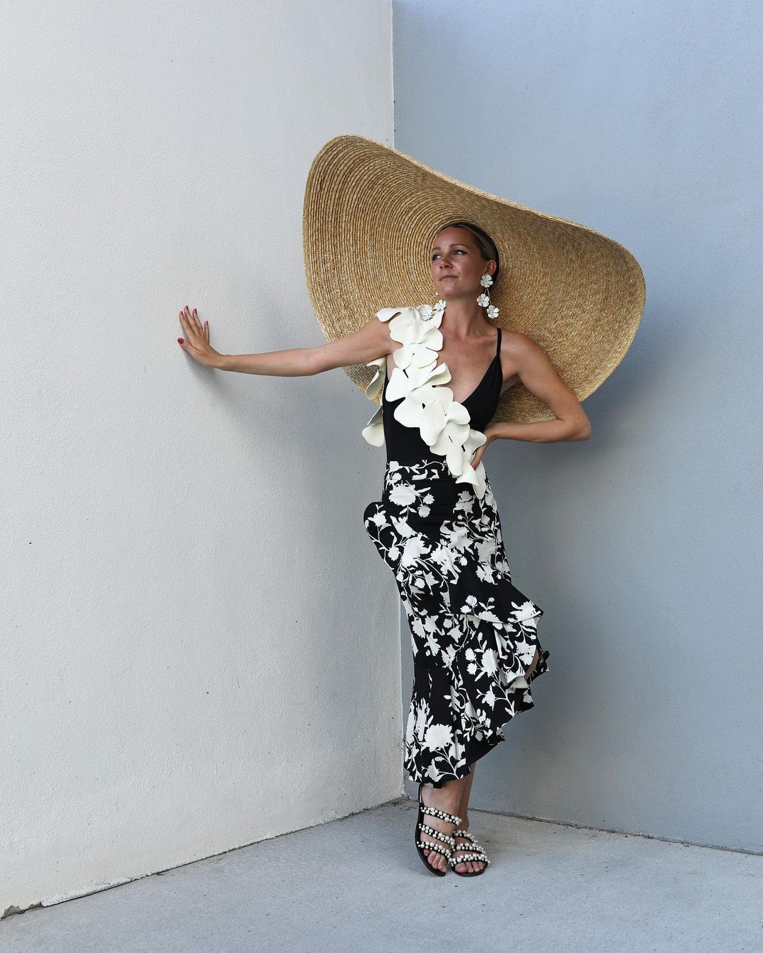 Women Dress Deep V Neck Spaghetti Strap Bohemia es Sexy Long Print Floral Maxi Fashion Summer es 210513