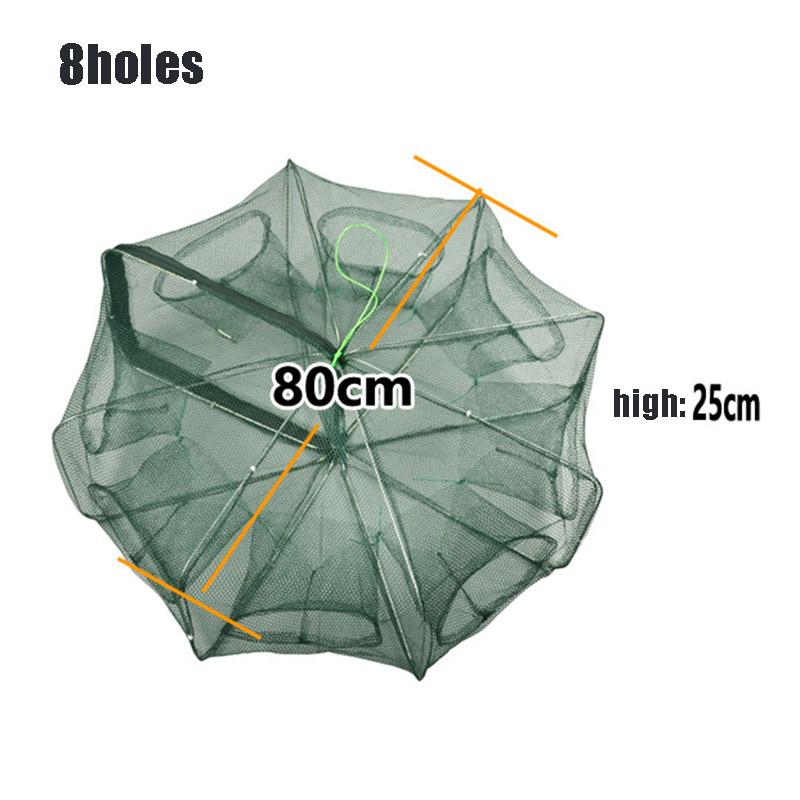 Fishing Accessories Automatic Net Folding Shrimp Cage Nylon Foldable Crab Fish Trap Cast Mesh HV99
Fishing Accessories Automatic Net Folding Shrimp Cage Nylon Foldable Crab Fish Trap Cast Mesh HV99