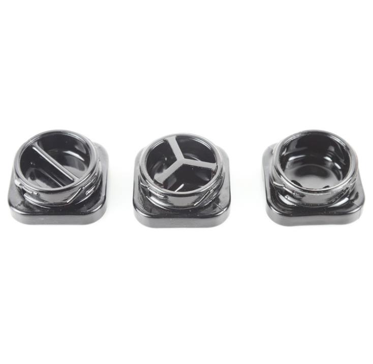 9ml Square Glass Jar Bottle Divided Insert with Childproof Cap for DAB Extracts Dry Herb Thick Oil Wax Concentrate Container SN2938