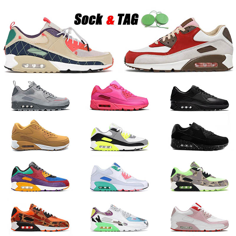 Top Quality Air Max 90 Running Shoes Mens Womens Sneakers Fashion NRG Bacon Trail Team Gold Moss Green Surplus Desert Camo Women Men Trainers Size 36-46, B8 surplus cargo khaki 40-45 
Top Quality Air Max 90 Running Shoes Mens Womens Sneakers Fashion NRG Bacon Trail Team Gold Moss Green Surplus Desert Camo Women Men Trainers Size 36-46, B8 surplus cargo khaki 40-45