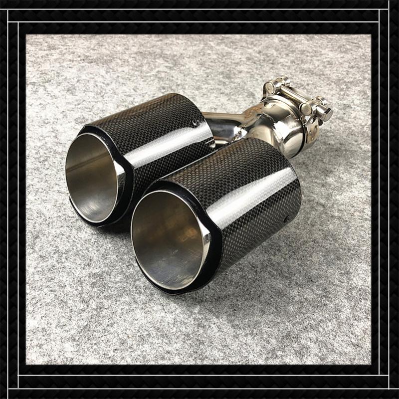 Motorcycle Exhaust System Twin Outlet Carbon Fiber End Tip Dual Muffler Pipe Fit For All Cars Length 240m 1 Piece Nozzles
Motorcycle Exhaust System Twin Outlet Carbon Fiber End Tip Dual Muffler Pipe Fit For All Cars Length 240m 1 Piece Nozzles