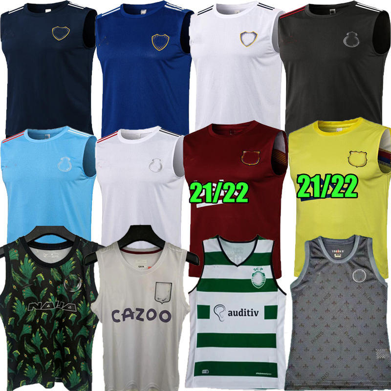 Men tops 21 22 vest training suit soccer jerseys 2021 2022 Boca Juniors Barcelona Real Madrid Paris Aston Villa Lisbon classic sports football jersey
Men tops 21 22 vest training suit soccer jerseys 2021 2022 Boca Juniors Barcelona Real Madrid Paris Aston Villa Lisbon classic sports football jersey