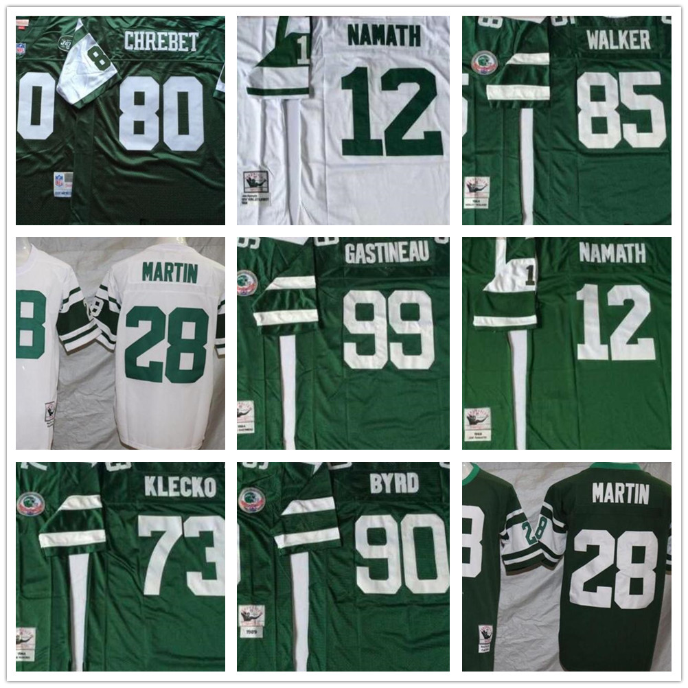 NCAA Football 12 Joe Namath 73 Joe Klecko 28 Curtis Martin Jerseys 99 Mark Gastineau 90 Dennis Byrd Wesley Walker Man Vintage Green White, As shown in illustration
NCAA Football 12 Joe Namath 73 Joe Klecko 28 Curtis Martin Jerseys 99 Mark Gastineau 90 Dennis Byrd Wesley Walker Man Vintage Green White, As shown in illustration