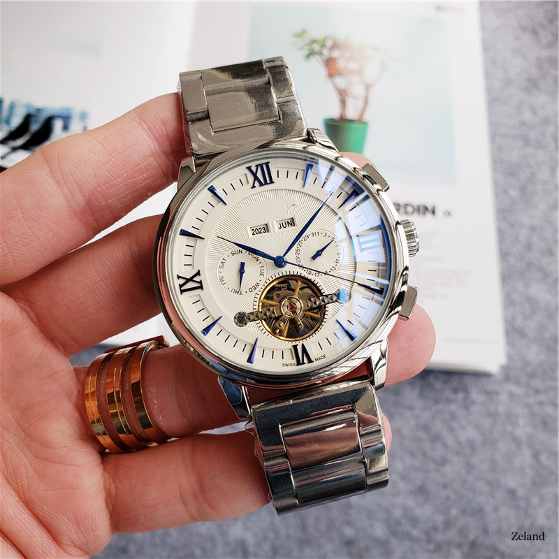 High quality 5A Patek brand Swiss mechanical watch mens automatic business Wristwatches luxury chronograph sapphire Timepieces Wat272R
High quality 5A Patek brand Swiss mechanical watch mens automatic business Wristwatches luxury chronograph sapphire Timepieces Wat272R