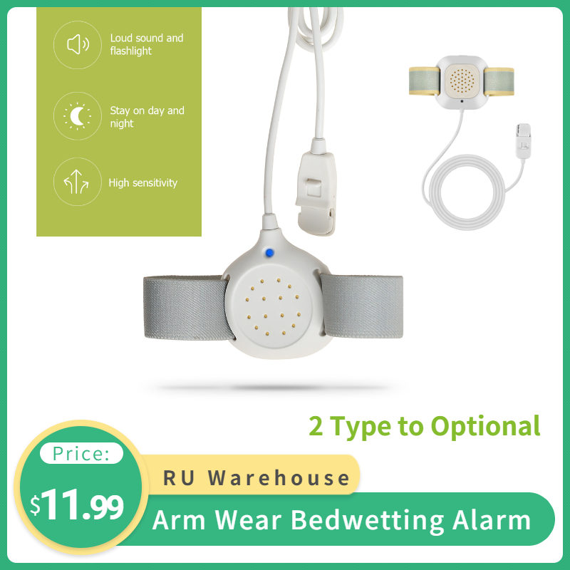 High Quality Convenient Professional Arm Wear Bedwetting Alarm Adult Baby Sensor Enuresis Alarm Bed Wetting Alarm
High Quality Convenient Professional Arm Wear Bedwetting Alarm Adult Baby Sensor Enuresis Alarm Bed Wetting Alarm