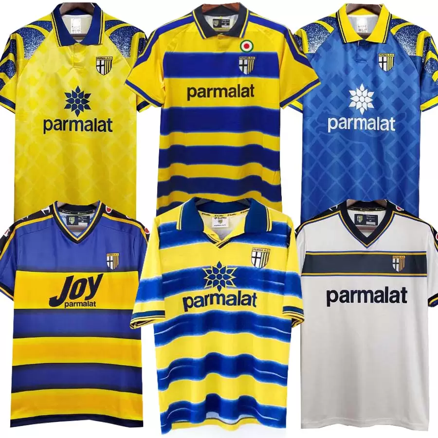 95 97 98 99 2000 Parma Retro soccer Jersey Home 98 99 00 FUSER BAGGIO CRESPO ORTEGA CANNAVARO Football shirt BUFFON THURAM futbol camisa, 01/02 home jeresy
95 97 98 99 2000 Parma Retro soccer Jersey Home 98 99 00 FUSER BAGGIO CRESPO ORTEGA CANNAVARO Football shirt BUFFON THURAM futbol camisa, 01/02 home jeresy