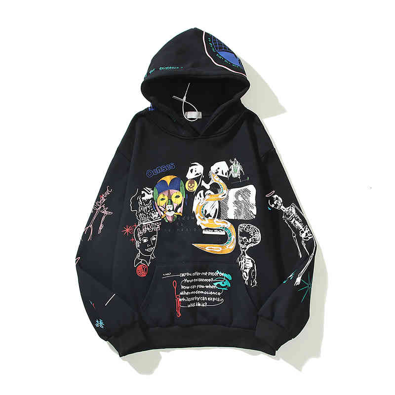 Men's Hoodies & Sweatshirts Harajuku graffiti velo oversize hoodies casuais dos homens e das mulheres streetwear retro solto vibe estilo camisolas com capuz I3SS, 1# shoe box
Men's Hoodies & Sweatshirts Harajuku graffiti velo oversize hoodies casuais dos homens e das mulheres streetwear retro solto vibe estilo camisolas com capuz I3SS, 1# shoe box