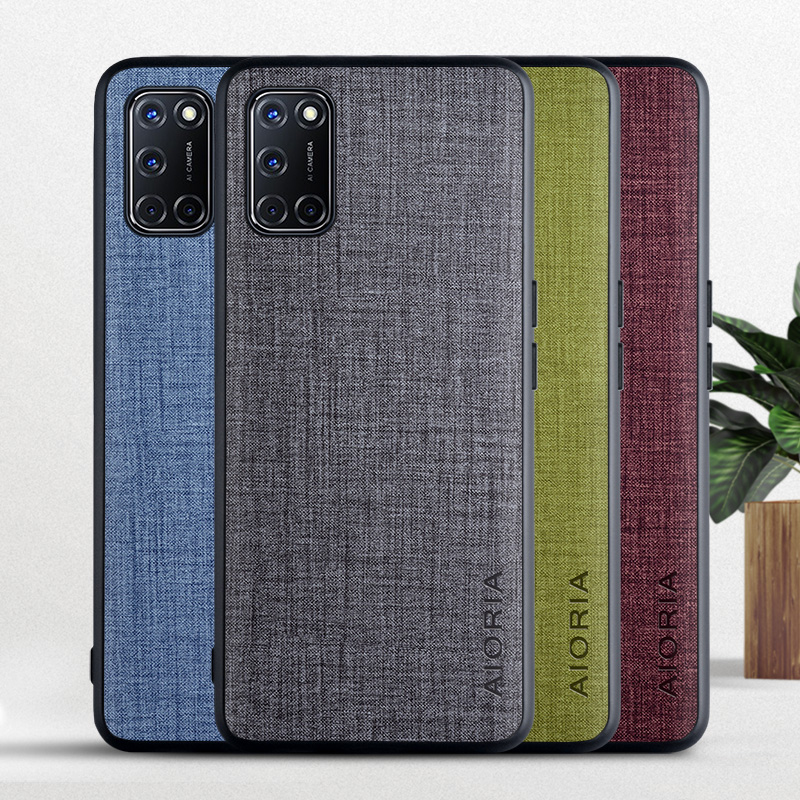 Cases For Oppo A52 A72 5G Soft TPU Bumper Back Cover, Blue