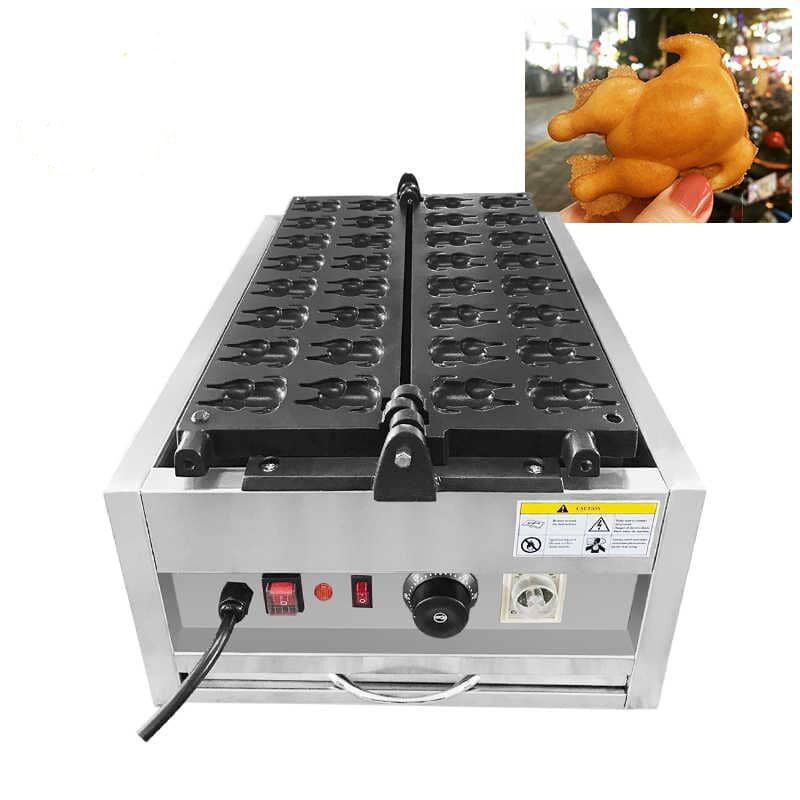 Electric Chicken Shaped Waffle Maker Machine Grilled Chicken Cake Baker Iron Pan 110V 220V Waffle Plates Baking Equipment Cute cartoon Chicken Breast Waffle Oven
Electric Chicken Shaped Waffle Maker Machine Grilled Chicken Cake Baker Iron Pan 110V 220V Waffle Plates Baking Equipment Cute cartoon Chicken Breast Waffle Oven