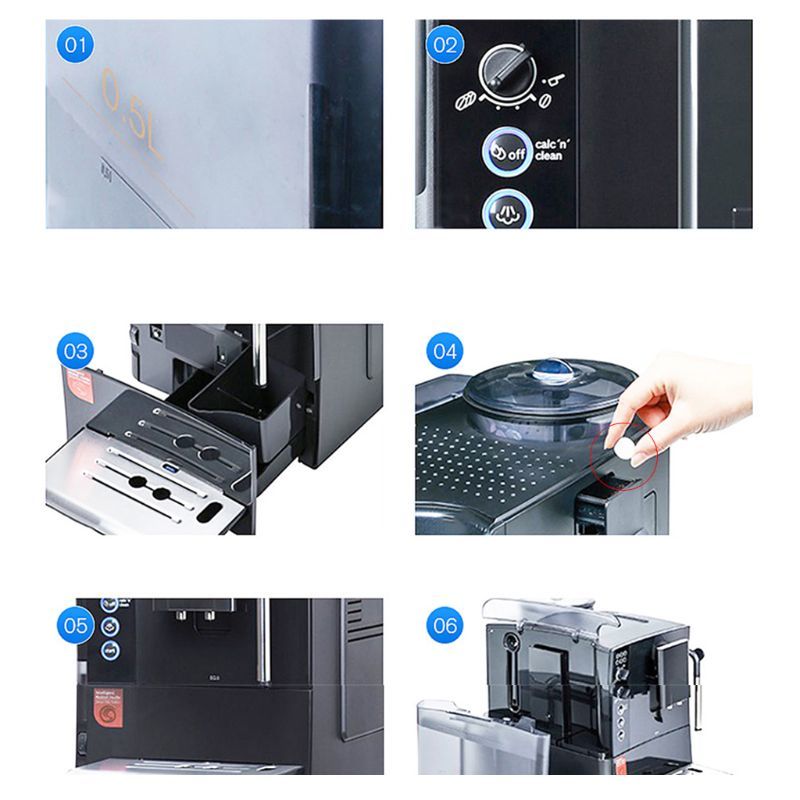 10/20 Pcs Espresso Machine Cleaning Tablet Burning Tablet Calculate Agent Super Schoon Power Kitchen Cleaning Tools