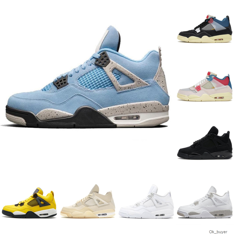 TOP Royal University Blue 1 1s Mens Basketball Shoes 4 4s Sail Obsidian UNC Silver Toe Black Cat Bred Pure Money Starfish Fire Red Men
TOP Royal University Blue 1 1s Mens Basketball Shoes 4 4s Sail Obsidian UNC Silver Toe Black Cat Bred Pure Money Starfish Fire Red Men
