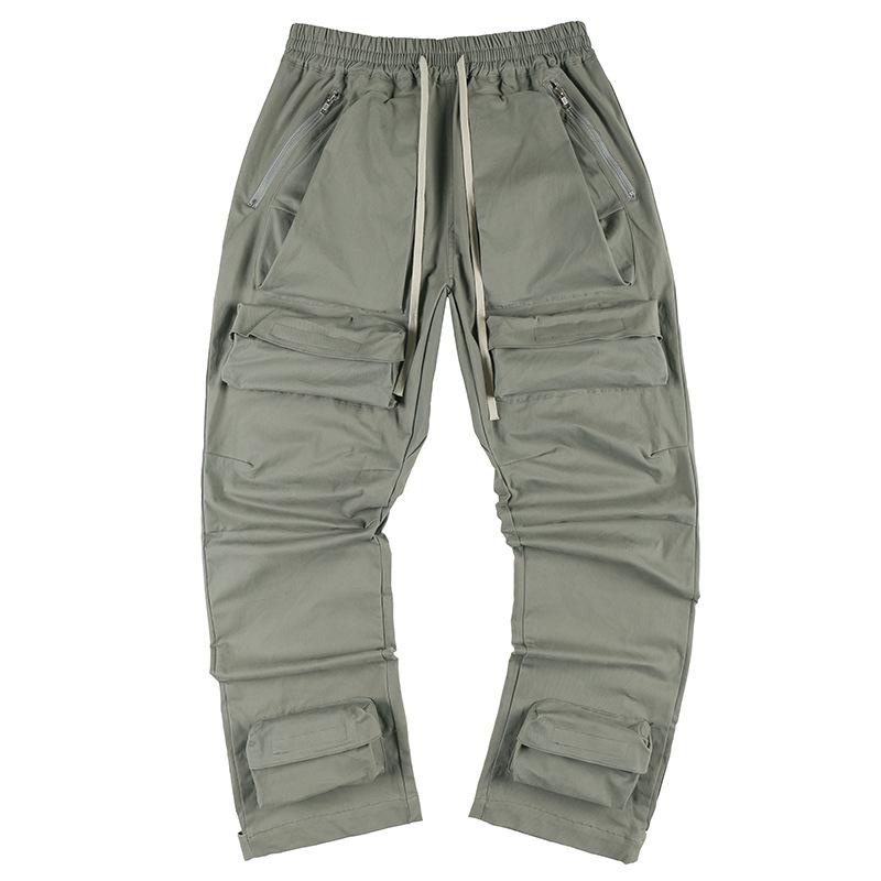 Men's Pants Men Spring And Autumn European American Trend Street Multi Pocket Functional Tooling Tactical Casual Clothing Trousers